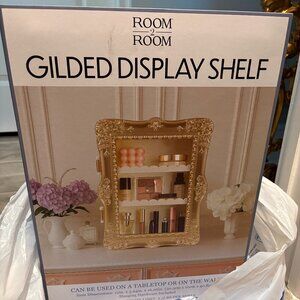 Viral Gilded Display Shelf